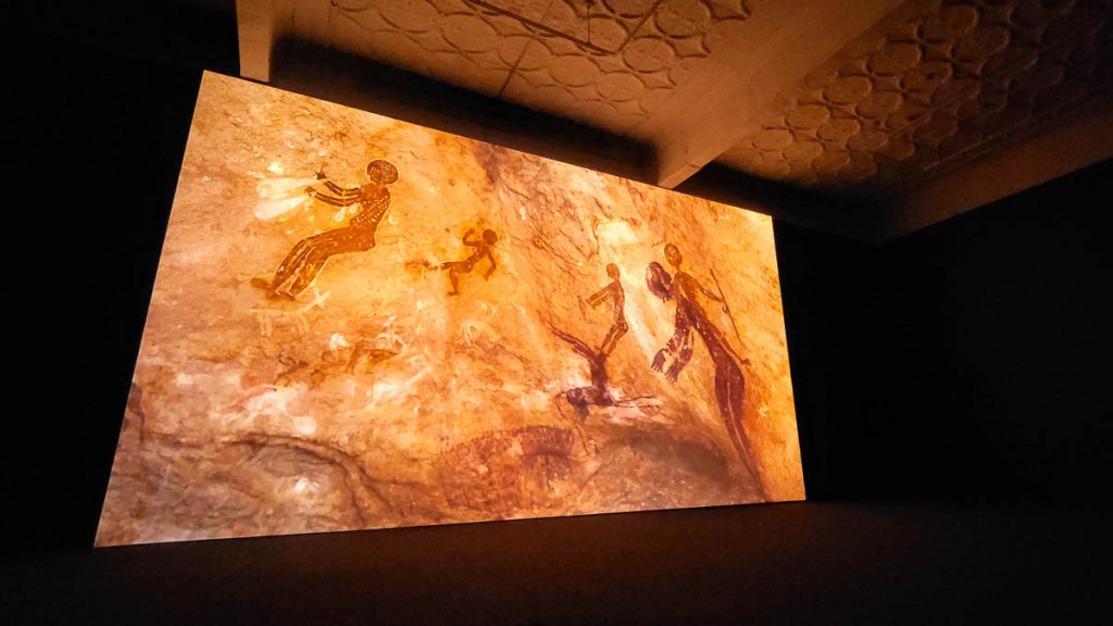 Prehistoric cave paintings