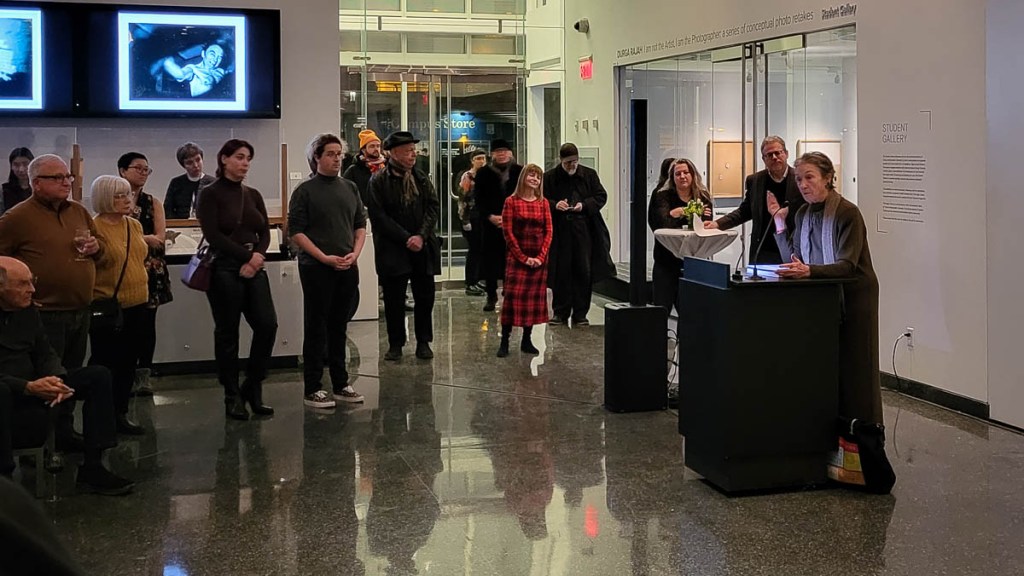 Karen Folger Jacobs speaks at The Image Centre