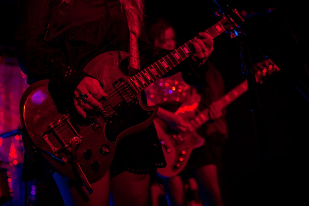 Louise Post and Nicole Fiorentino playing at The Garrison in Toronto