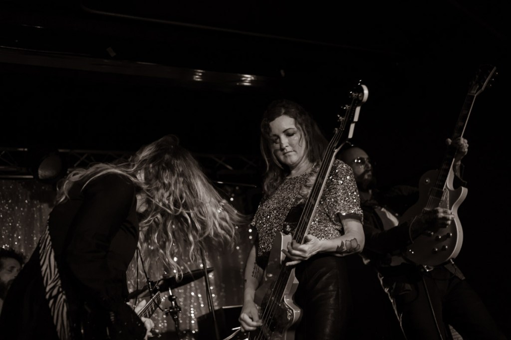 Louise Post and Nicole Fiorentino playing at The Garrison in Toronto