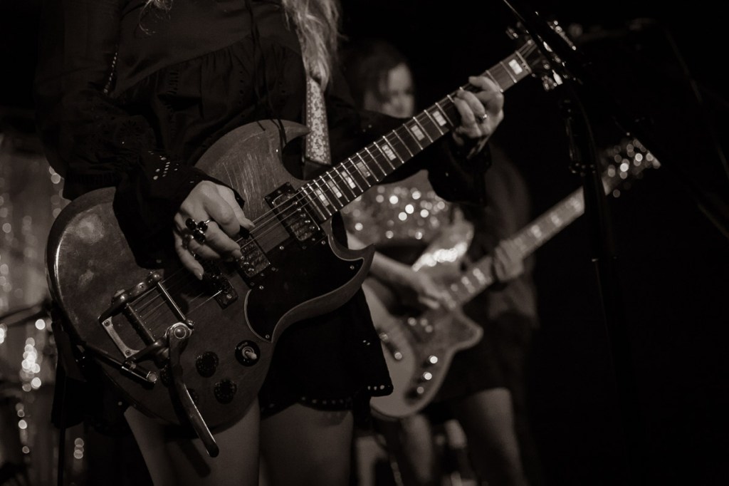 Louise Post and Nicole Fiorentino playing at The Garrison in Toronto