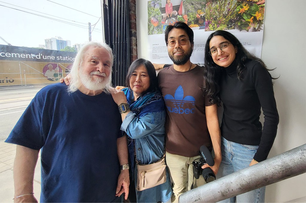 Alan McKee, Carol Mark, Andy Lee and Judy Naamani at 183 Gallery