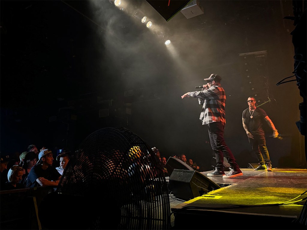 Junk and Hungry performing at the Phoenix Concert Theatre